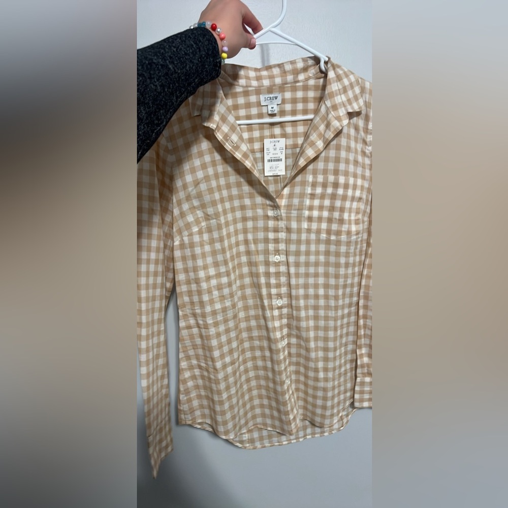 NWT Jcrew button up